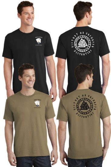 Triple Deuce Victory or Valhalla Cotton T-Shirt