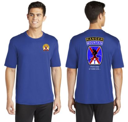 Mountain Ranger Blue Dri-Fit T-Shirt