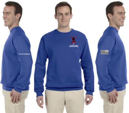 HHC BDE PT Crew Neck Sweatshirt Royal Blue