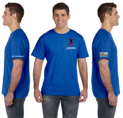 HHC BDE PT Shirt Royal Blue