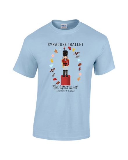 Syracuse City Ballet Nutcracker Tee (kids and adults sizes)