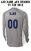 Adults Colorblock Long Sleeve Shirt