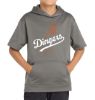 Kids Short Sleeve Hooded Pullover
