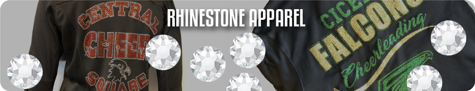 Rhinestone apparel